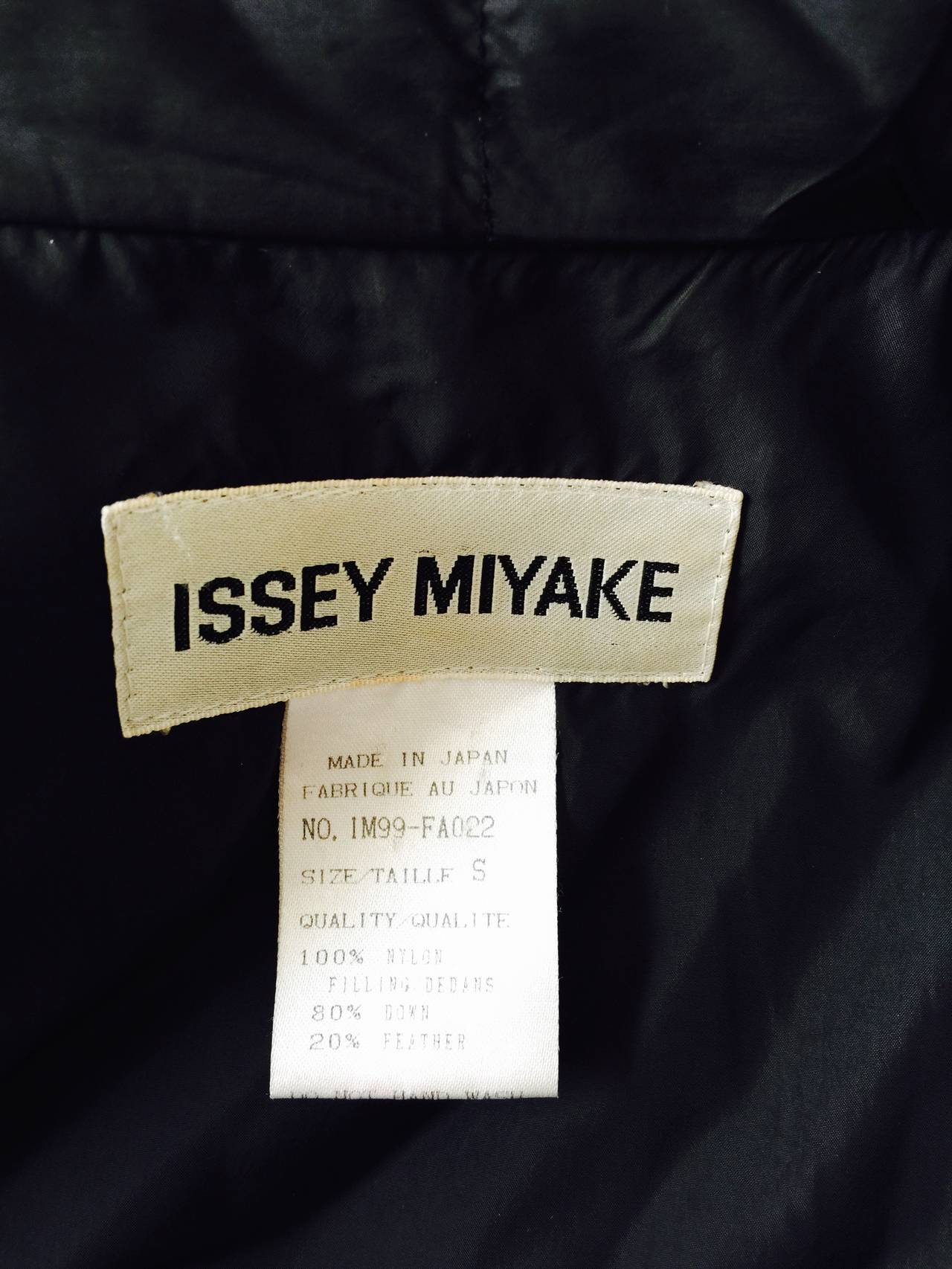 Women's Issey Myake Down Jacket S.
