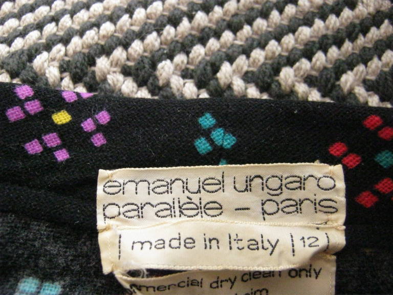 1960s Emanuel Ungaro Parallele Skirt and Jacket 2