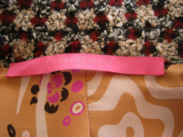 Emanuel Ungaro Pink Label Boucle Suit 2