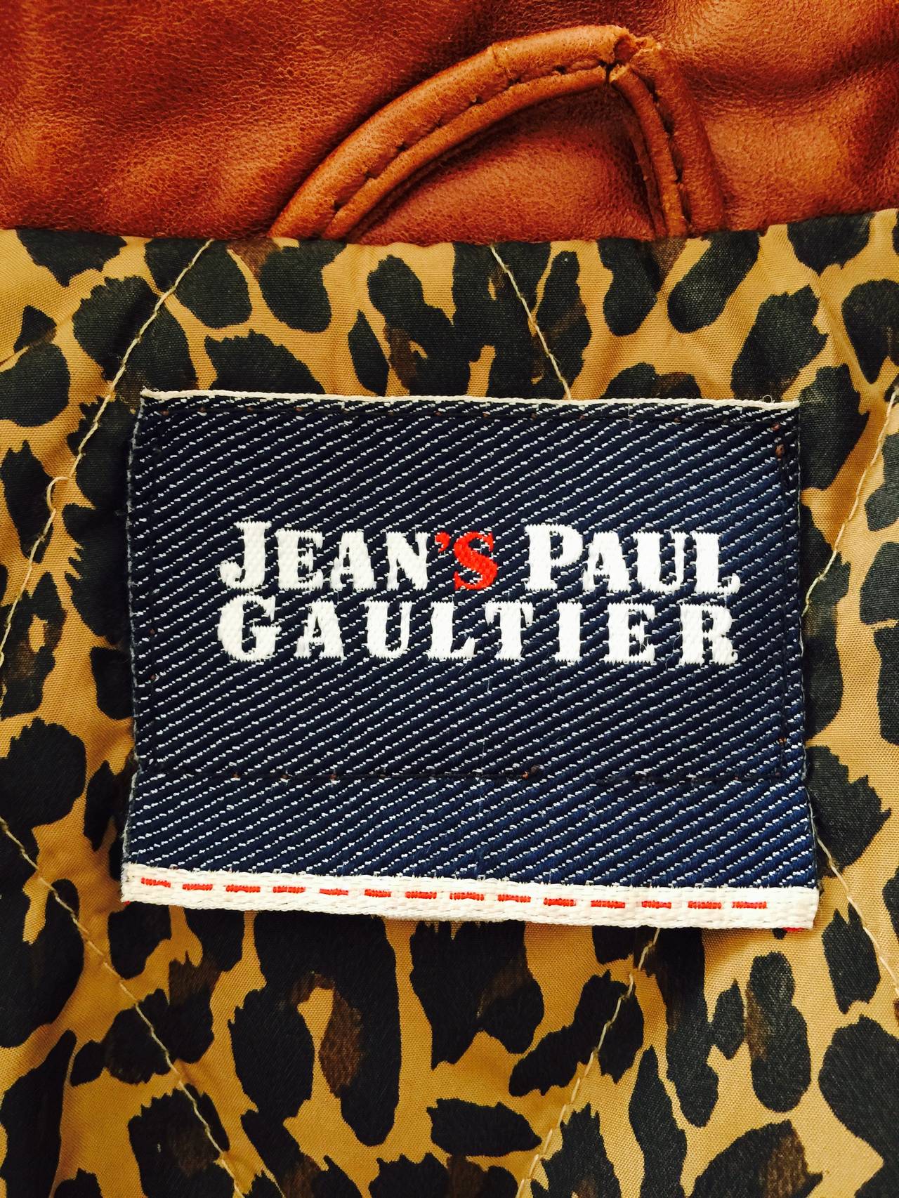 Perfect Jean Paul Gaultier Leather Jacket 44 IT. 4