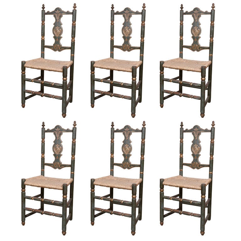 Six Early Italian Chairs
