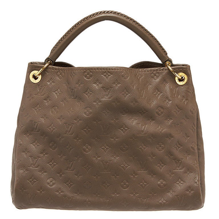 2014 Louis Vuitton Artsy mm EMPREINTE in HAVANE $3150 For Sale