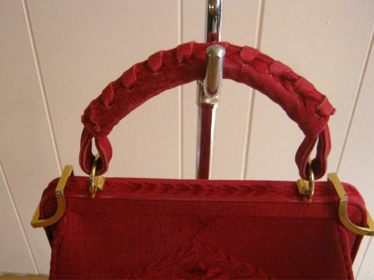 Women's 1960s Roberta Di Camerino Vintage Red Handbag