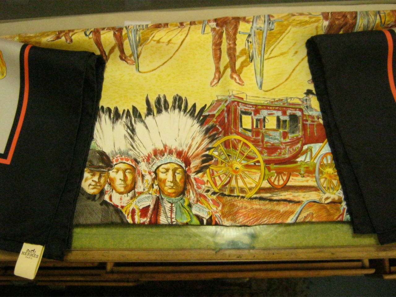 Highly Collectible 09/10 Kermit Oliver HERMES Twill Silk Scarf NWT in Box