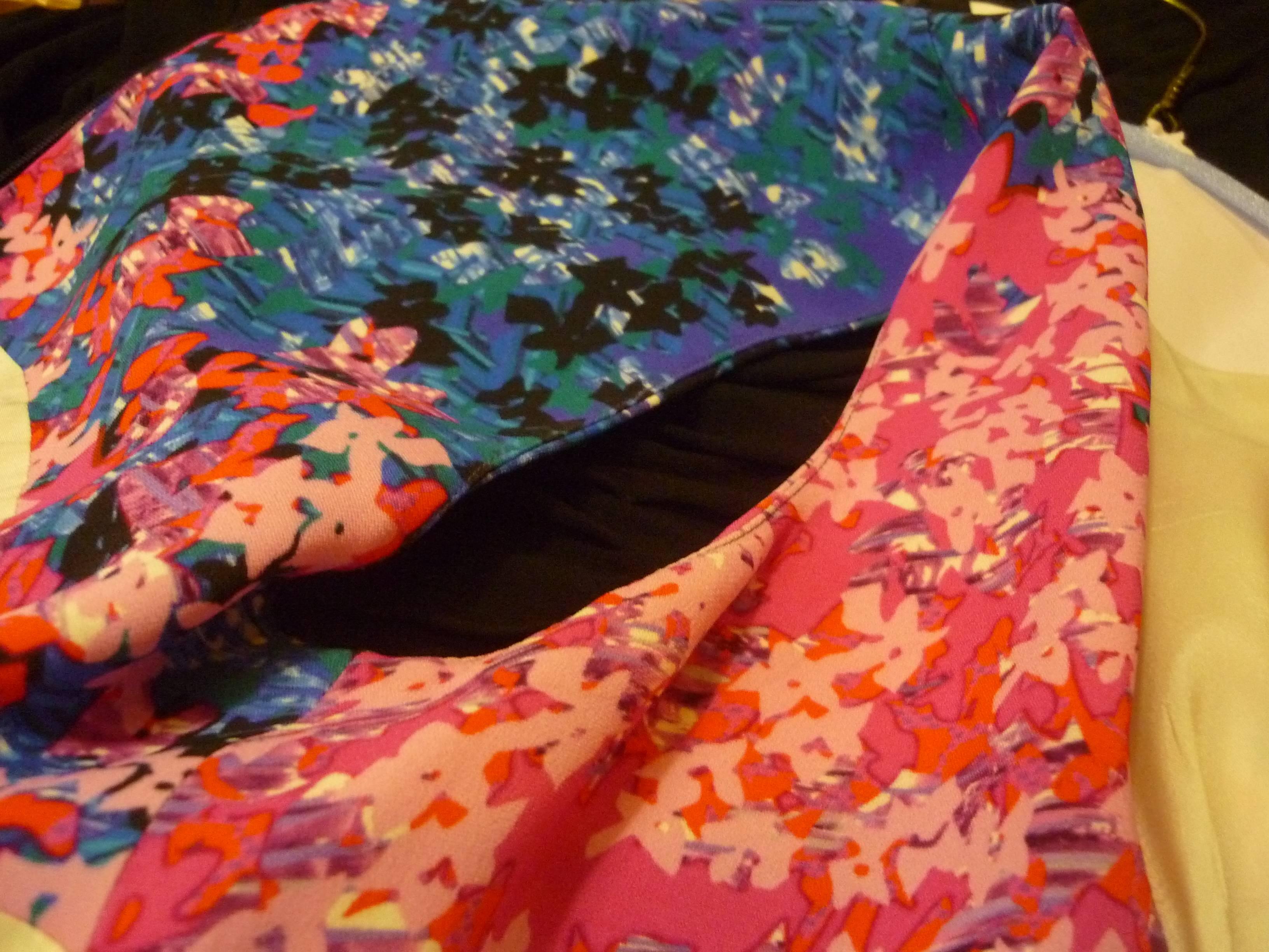 Peter Pilotto Aureta Floral Print Dress, 2014  For Sale 1