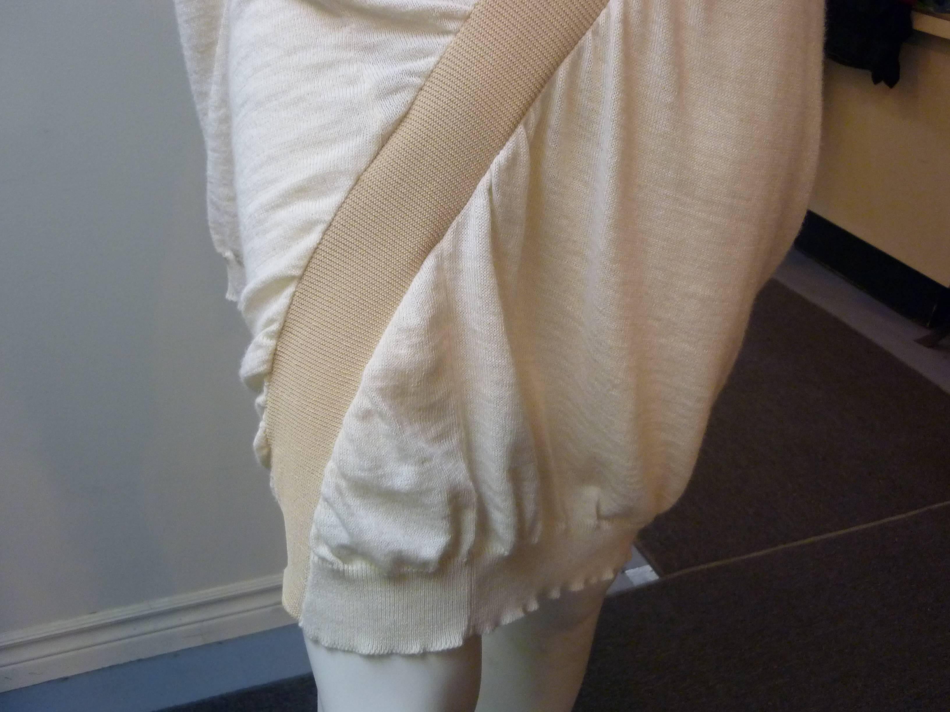 Balenciaga Dress with a Serpentine Inset  In Excellent Condition In Port Hope, ON