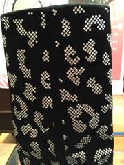 Balmain for Guiseppe Zanotti Crystal Leopard Boots 39