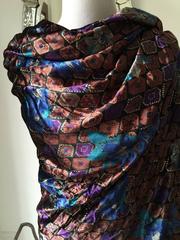 Stunning Velvet Shawl by Emanuel Ungaro