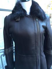 Full Length Prada Shearling Coat Sz. 42