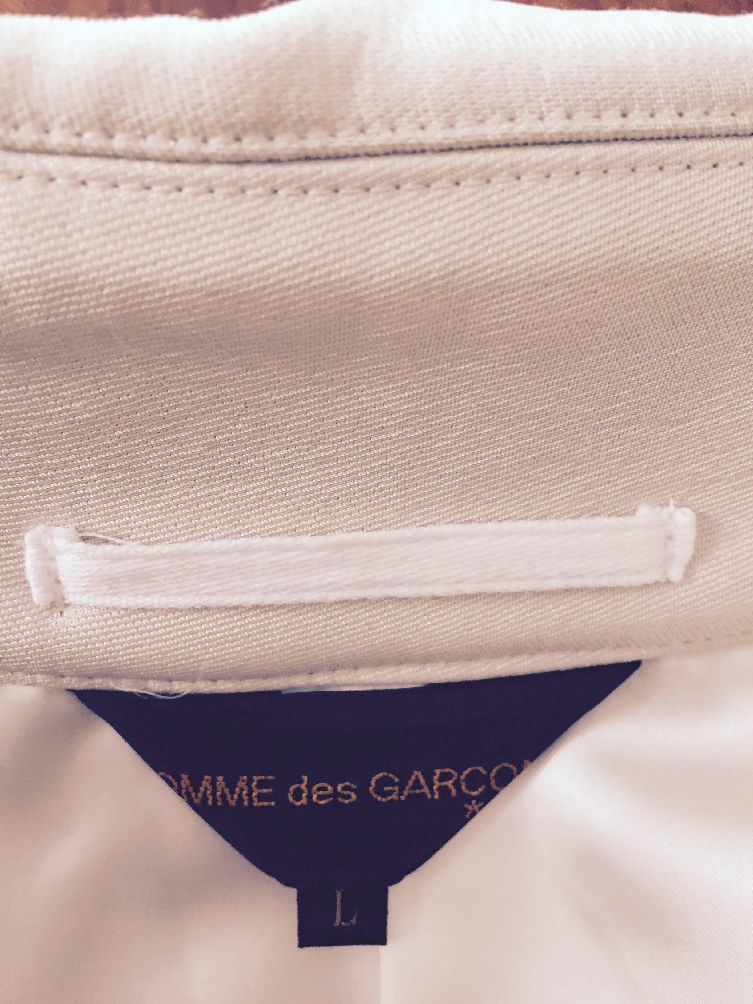 Comme des Garcons Cream Bolero Jacket   1