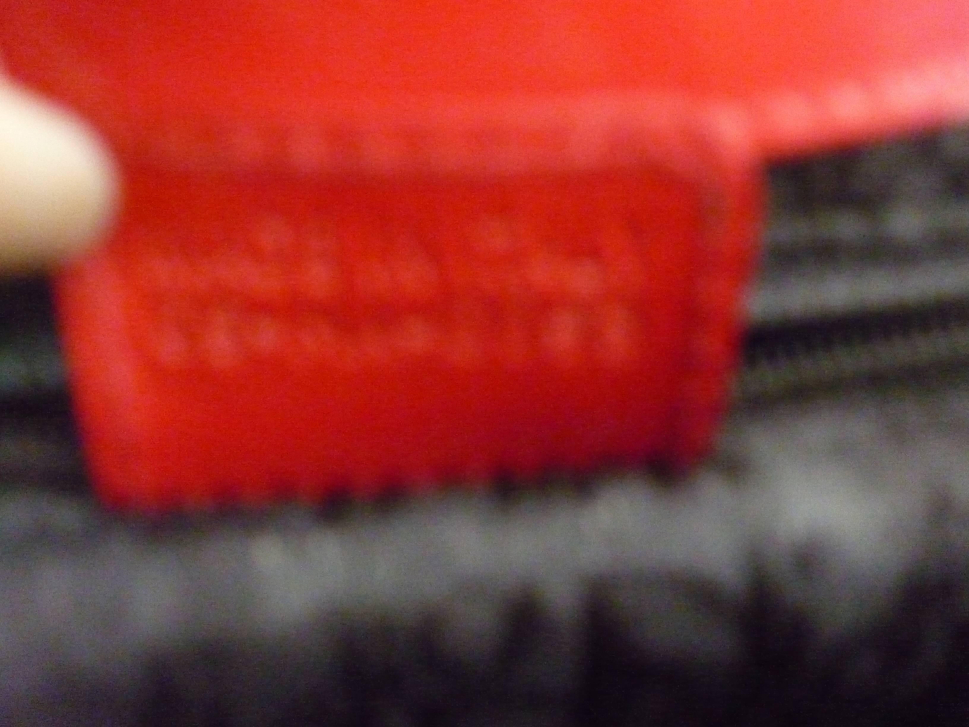 Christian Dior Smooth Red Leather Saddle Bag 4