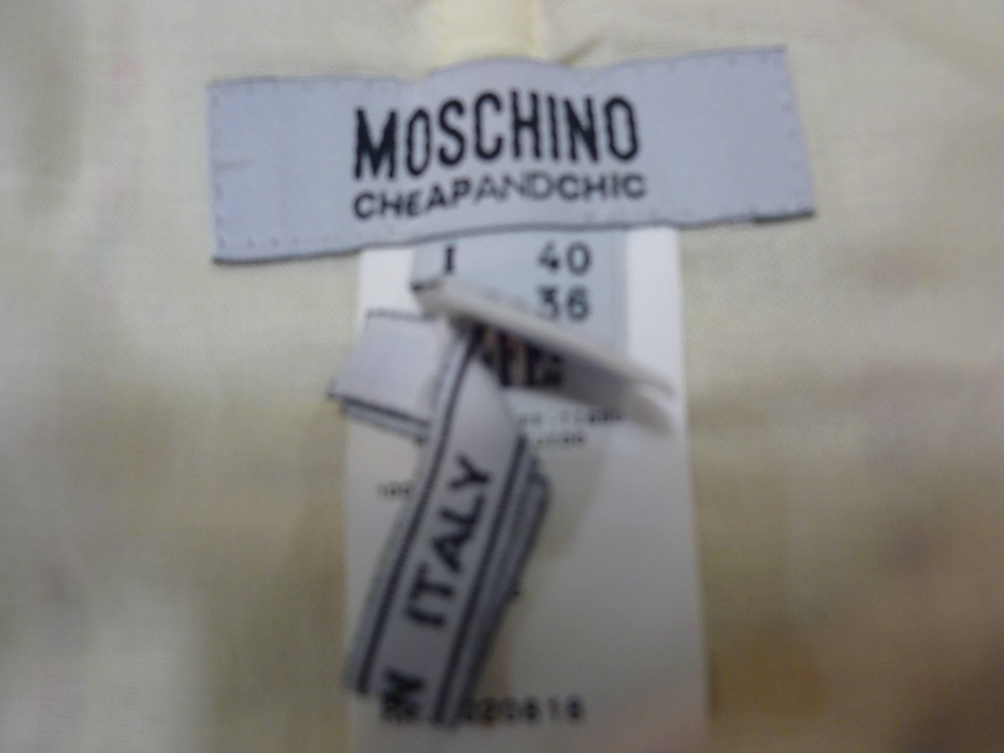 Moschino C and C Cotton 