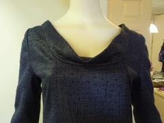 Tunica/mini abito in seta Douglas Hannant (2)