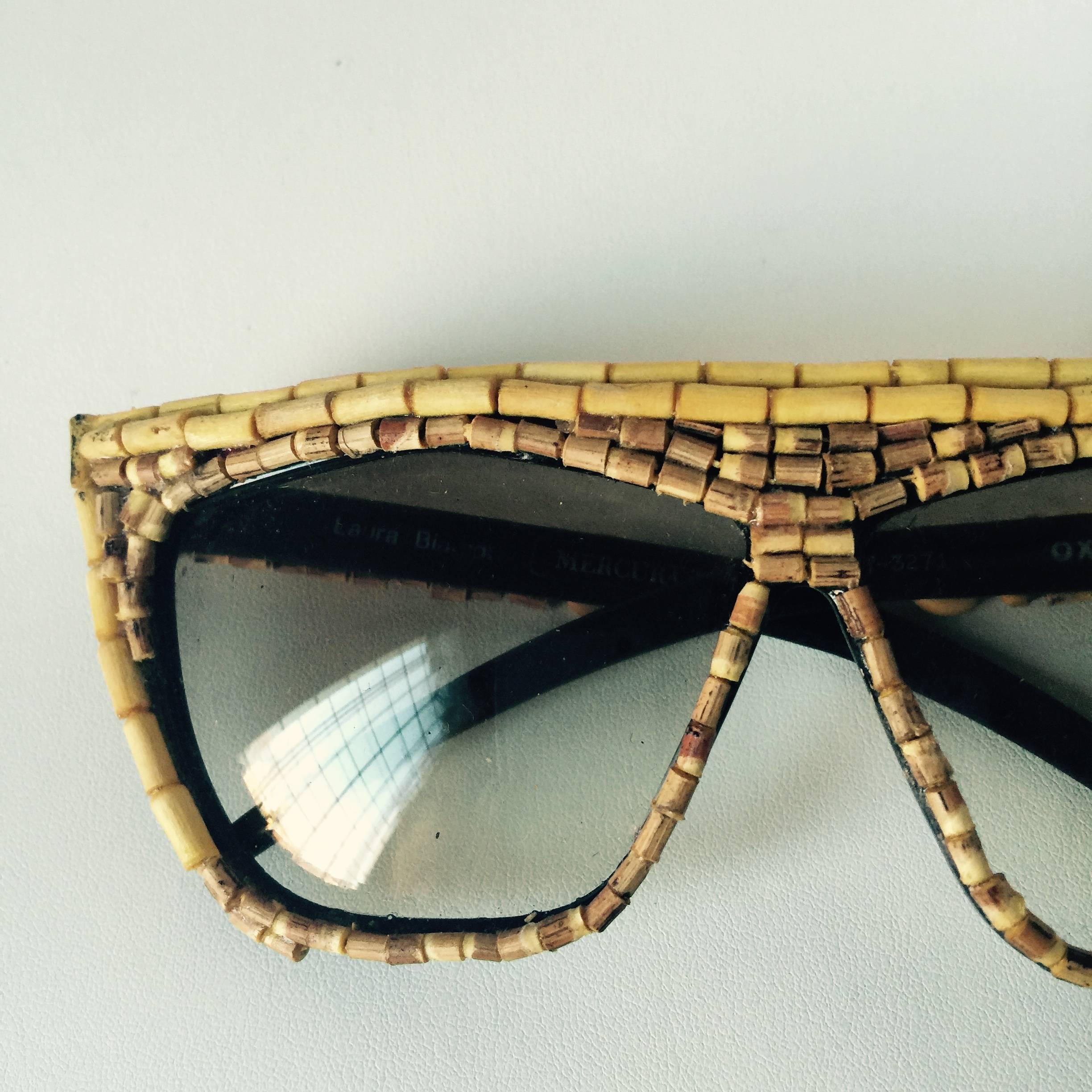 Oversized and Fun ...very 80's...sunglasses by Laura Bagiotti