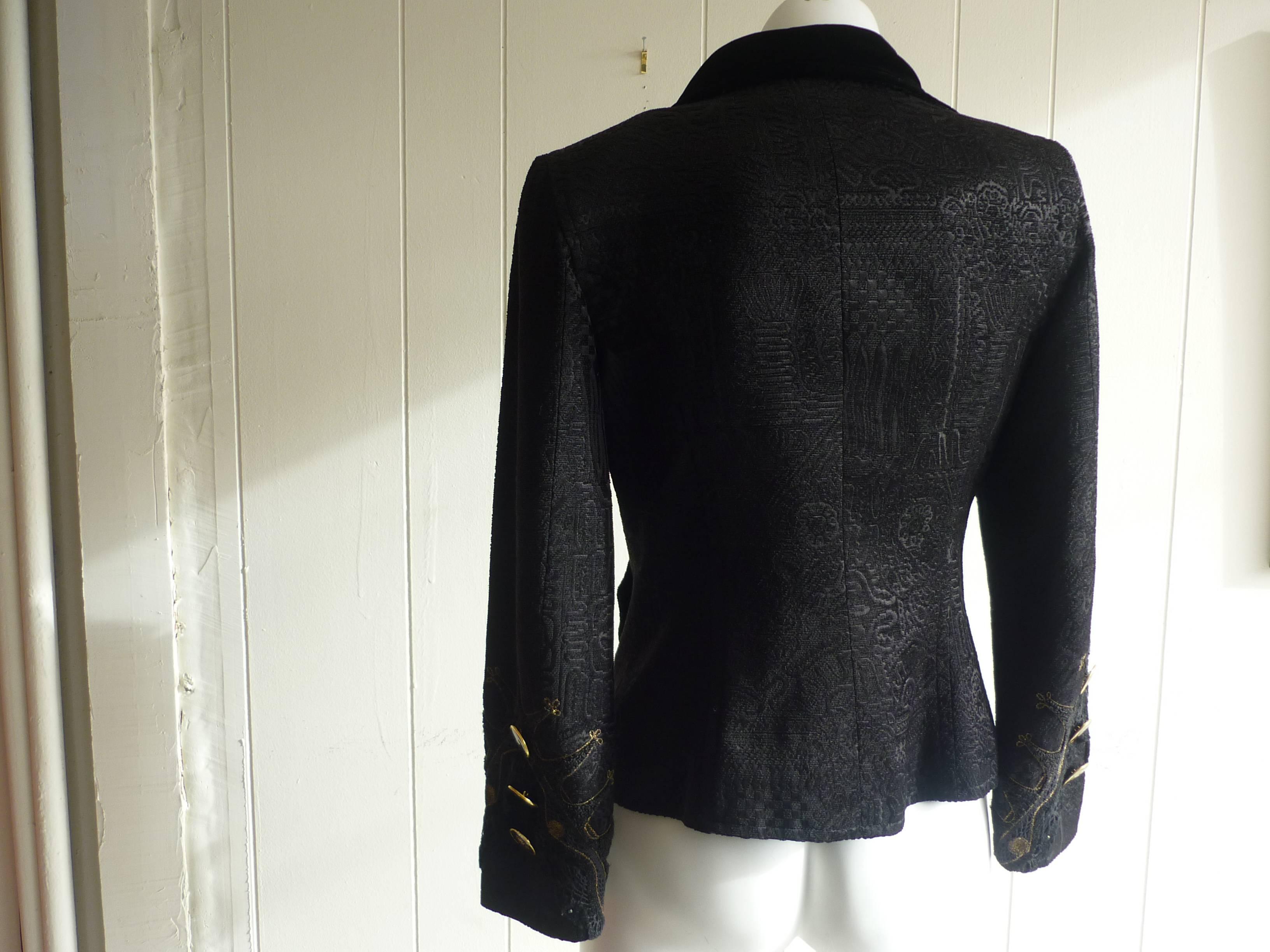 1980s Christian LaCroix Jacket (S) In Excellent Condition In Port Hope, ON