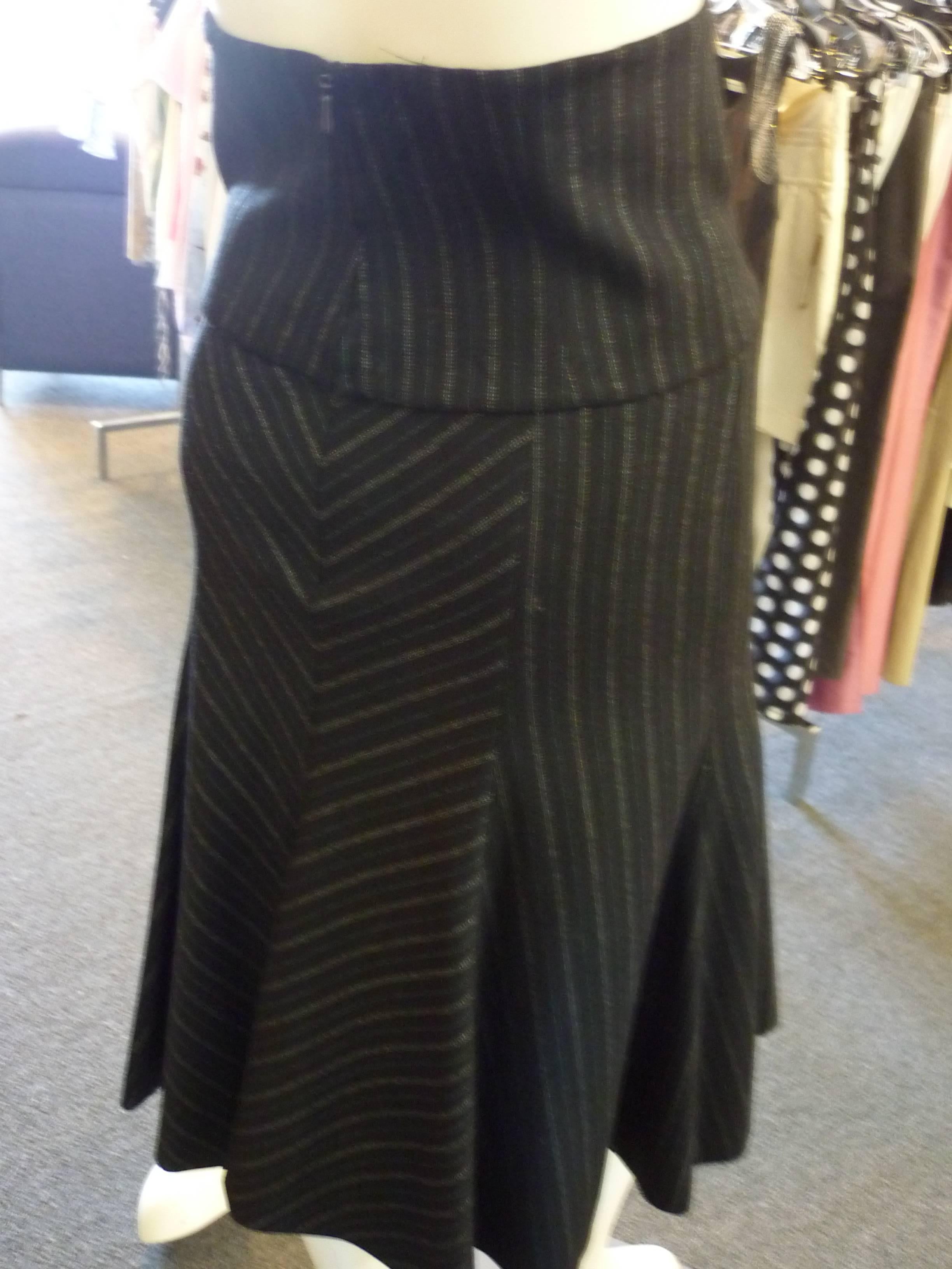 Nero Gonna e fascia in lana M Missoni (S) in vendita