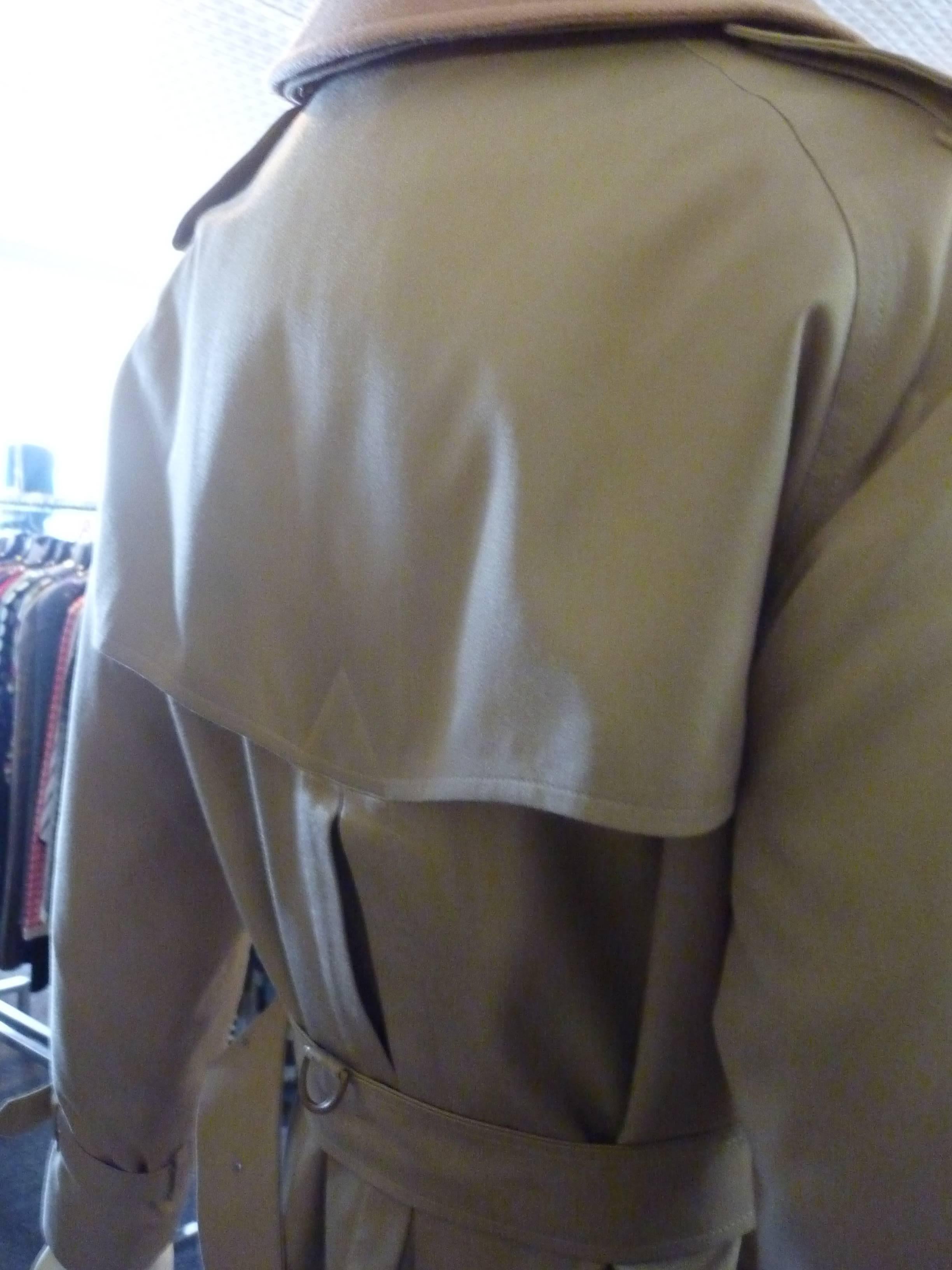 Brown 1980s Burberrys' Long Heritage Trench Coat 6/8