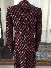 Junya Watanabe hundstooth tweed long coat L.