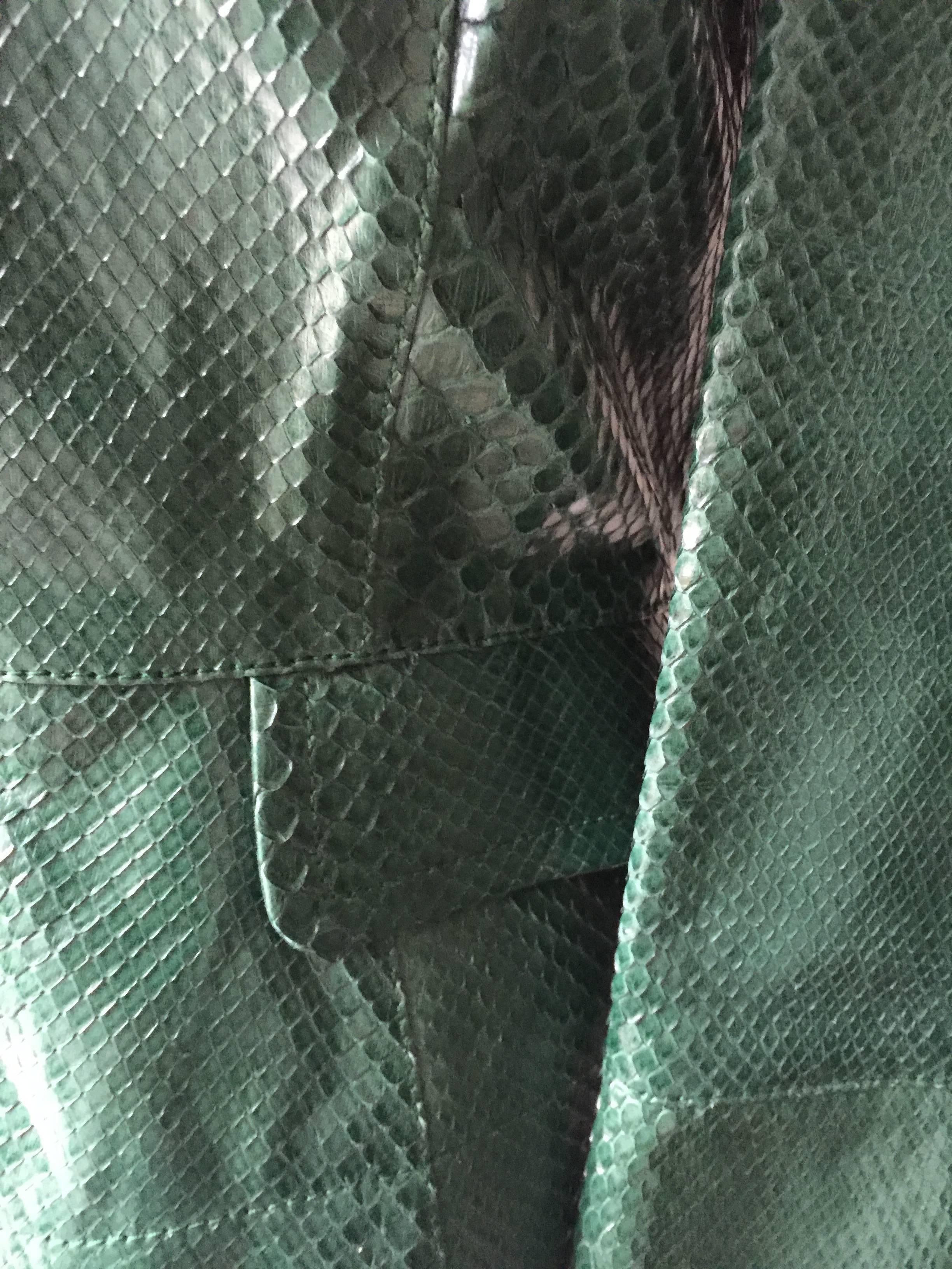 gucci snakeskin jacket
