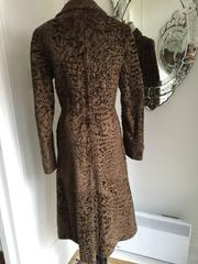 Marni Bronze Persian Lamb  Long Coat