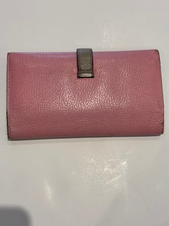 2002 Hermes Bearn Classique in Rose Cyclamen Chevre Leather