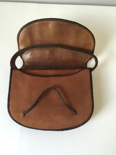 Hermes Vintage Suede Bag