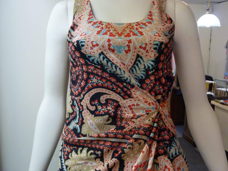 Thakoon Silk Paisley Dress (0), 2012 For Sale at 1stdibs
