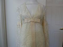 S/S 2006 Michael Kors Ivory Lace Mini Dress (2)