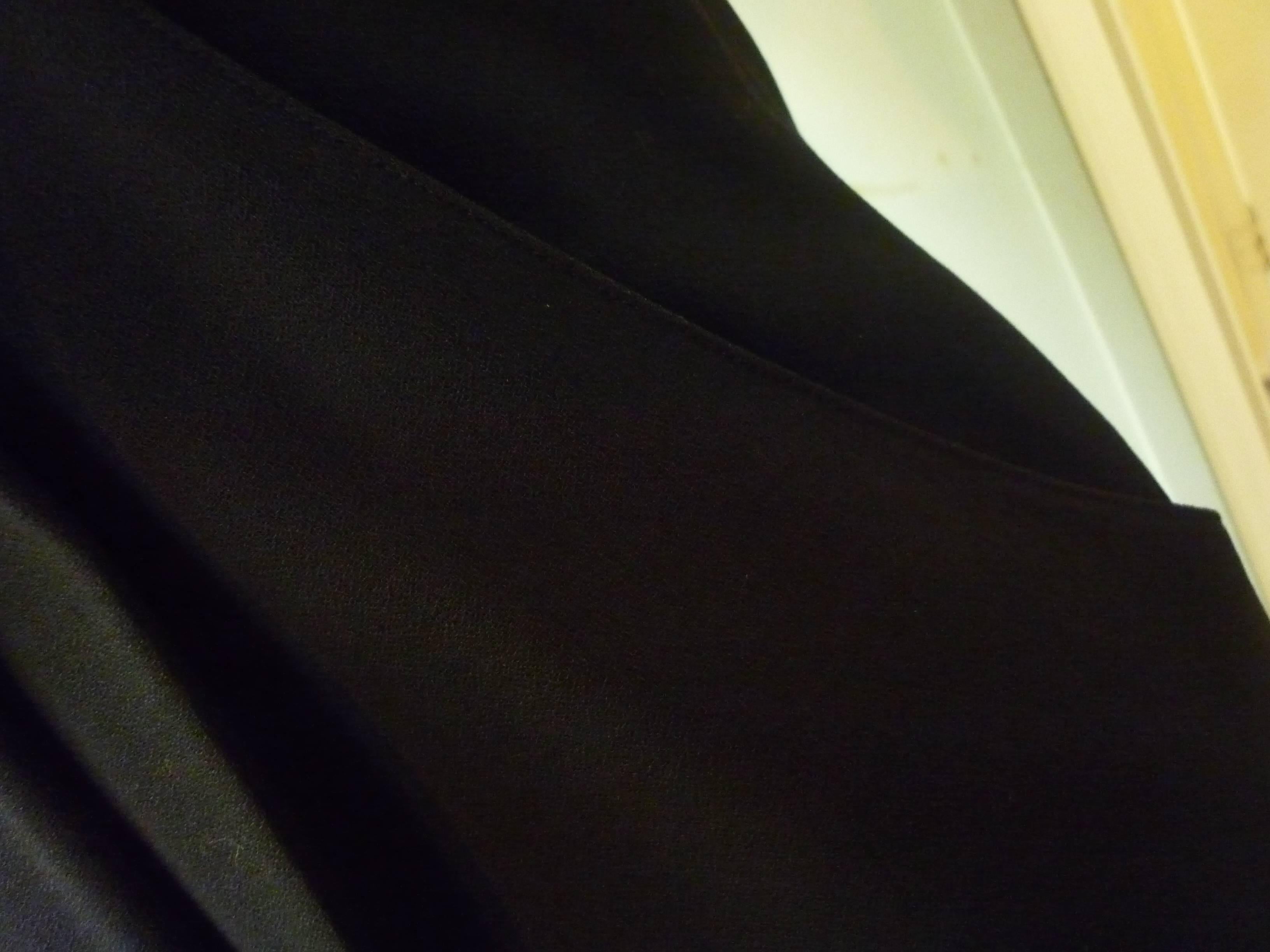 Temperley Black Wool Dress (8 UK) 1