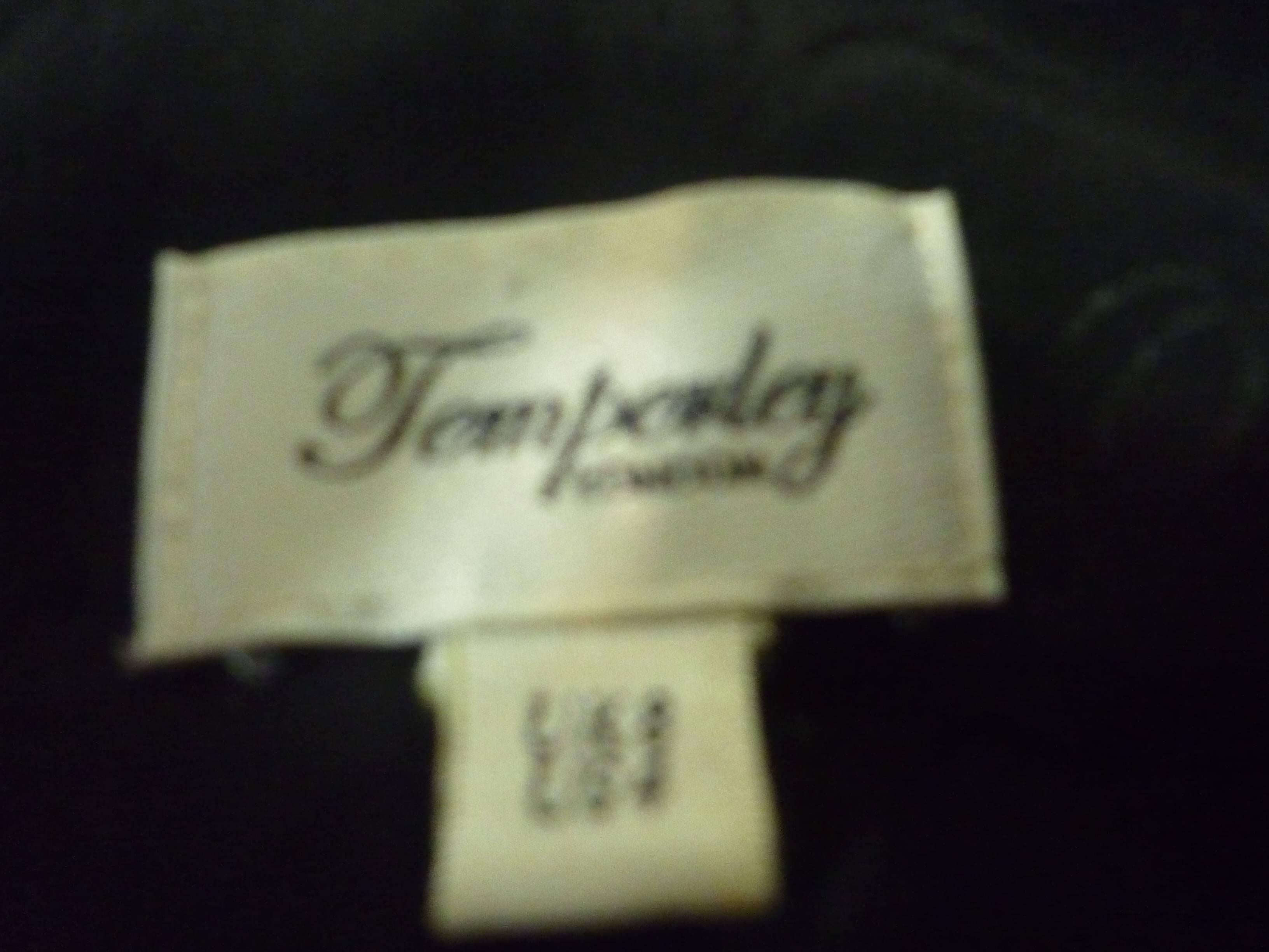 Temperley Black Wool Dress (8 UK) 2