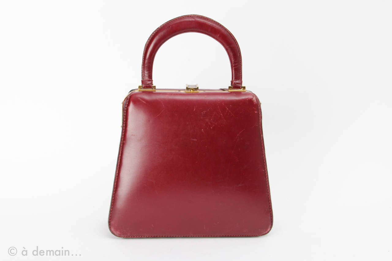 1960s Fernande Desgranges Handbag made in France at 1stDibs