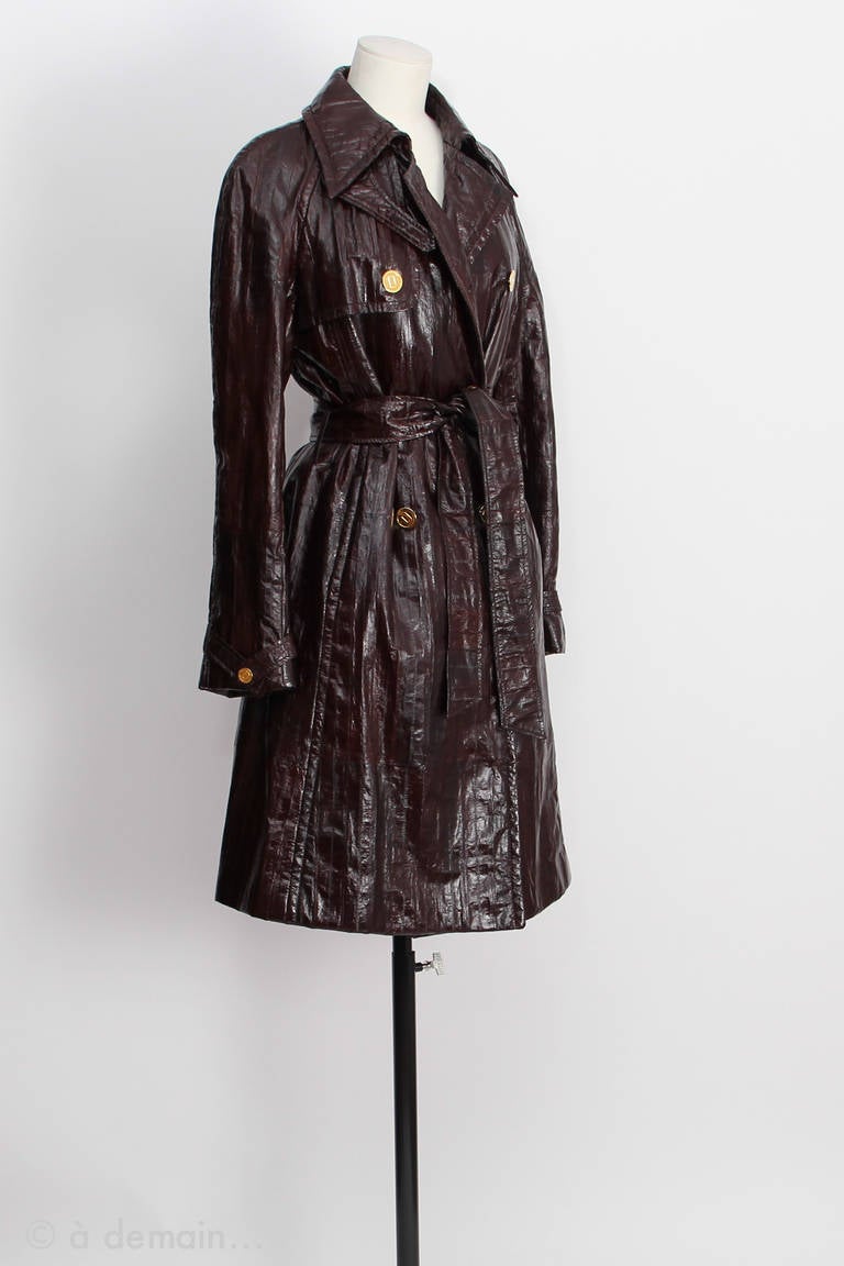 Women's 1990s Dolce Gabbana Trench in eel