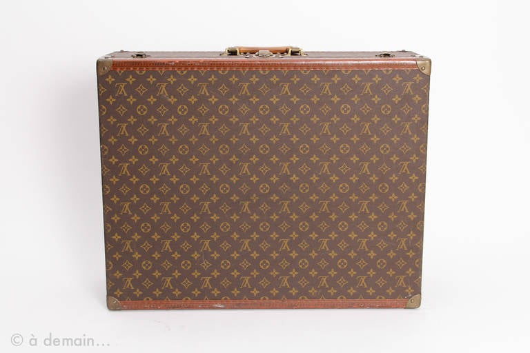 Women's 1970s Louis Vuitton Bracken Suitcase