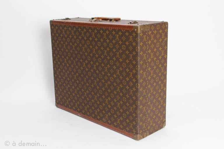 1970s Louis Vuitton Bracken Suitcase 1