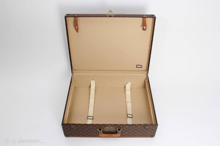 1970s Louis Vuitton Bracken Suitcase 5