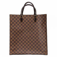 Checked pattern Louis Vuitton Handbag basket