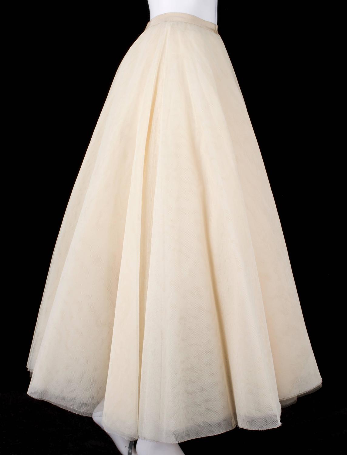 two piece tulle skirt set