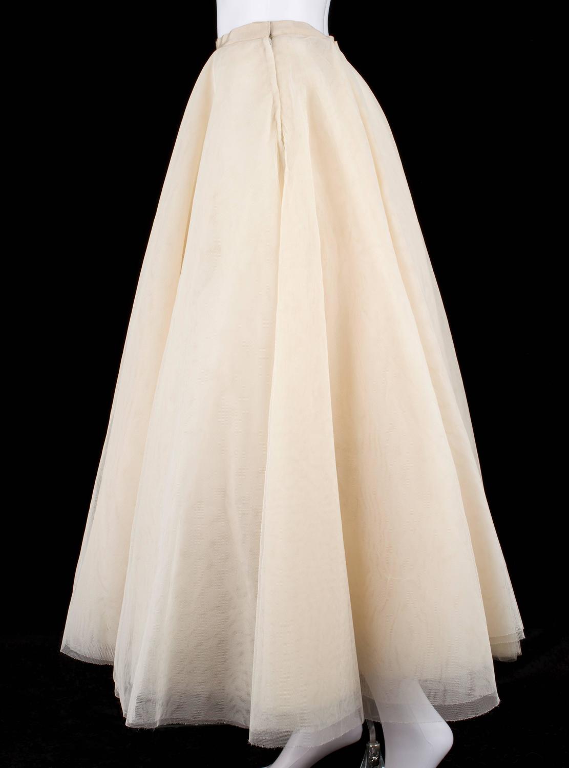 two piece tulle skirt set