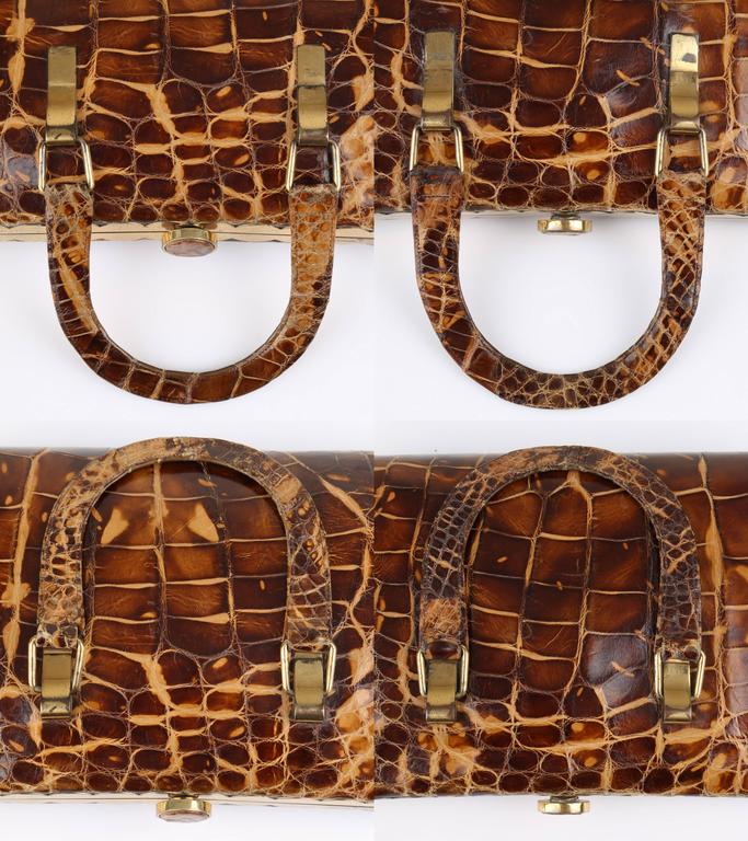 alligator and crocodile leather