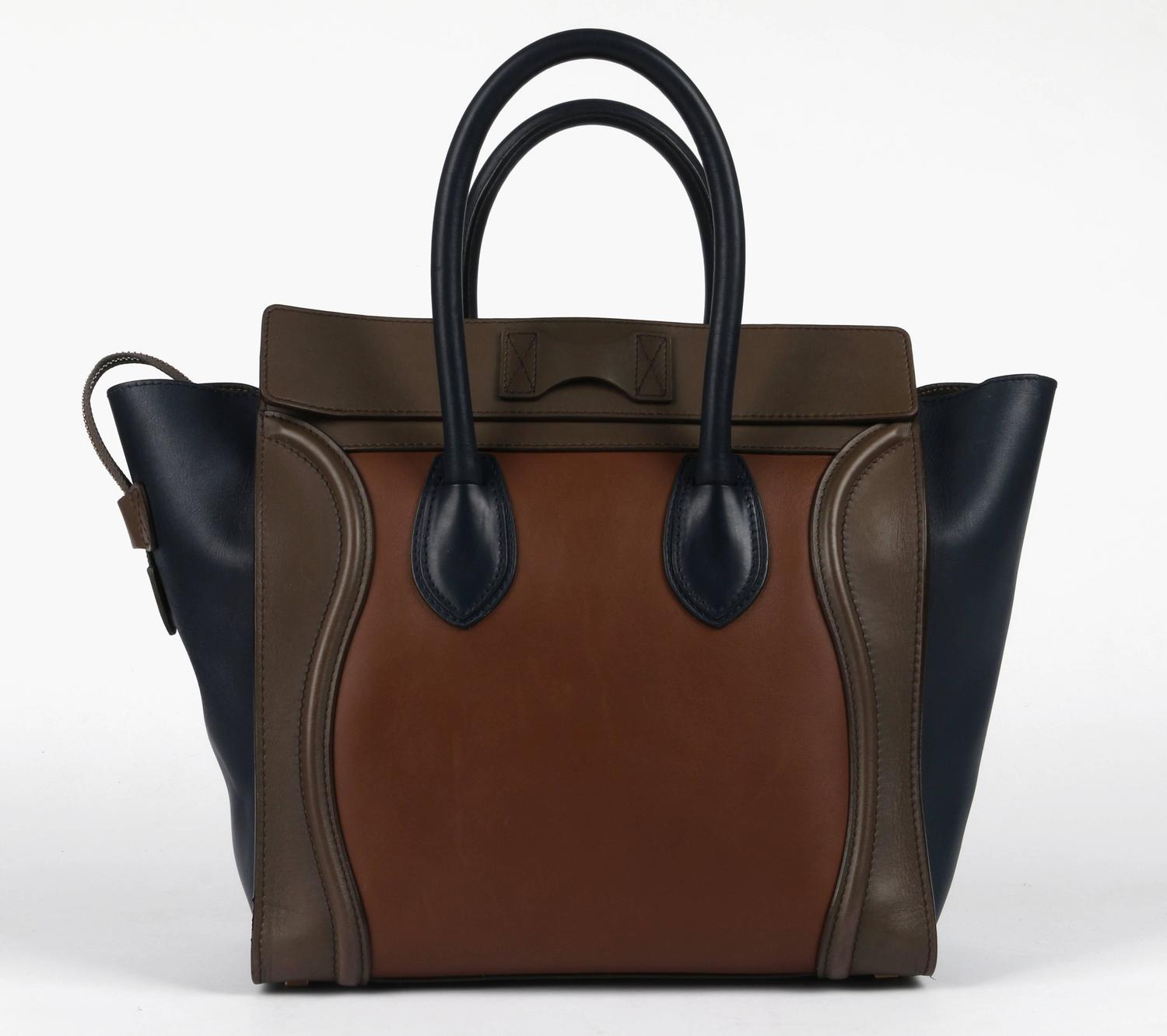 celine belt bag navy blue