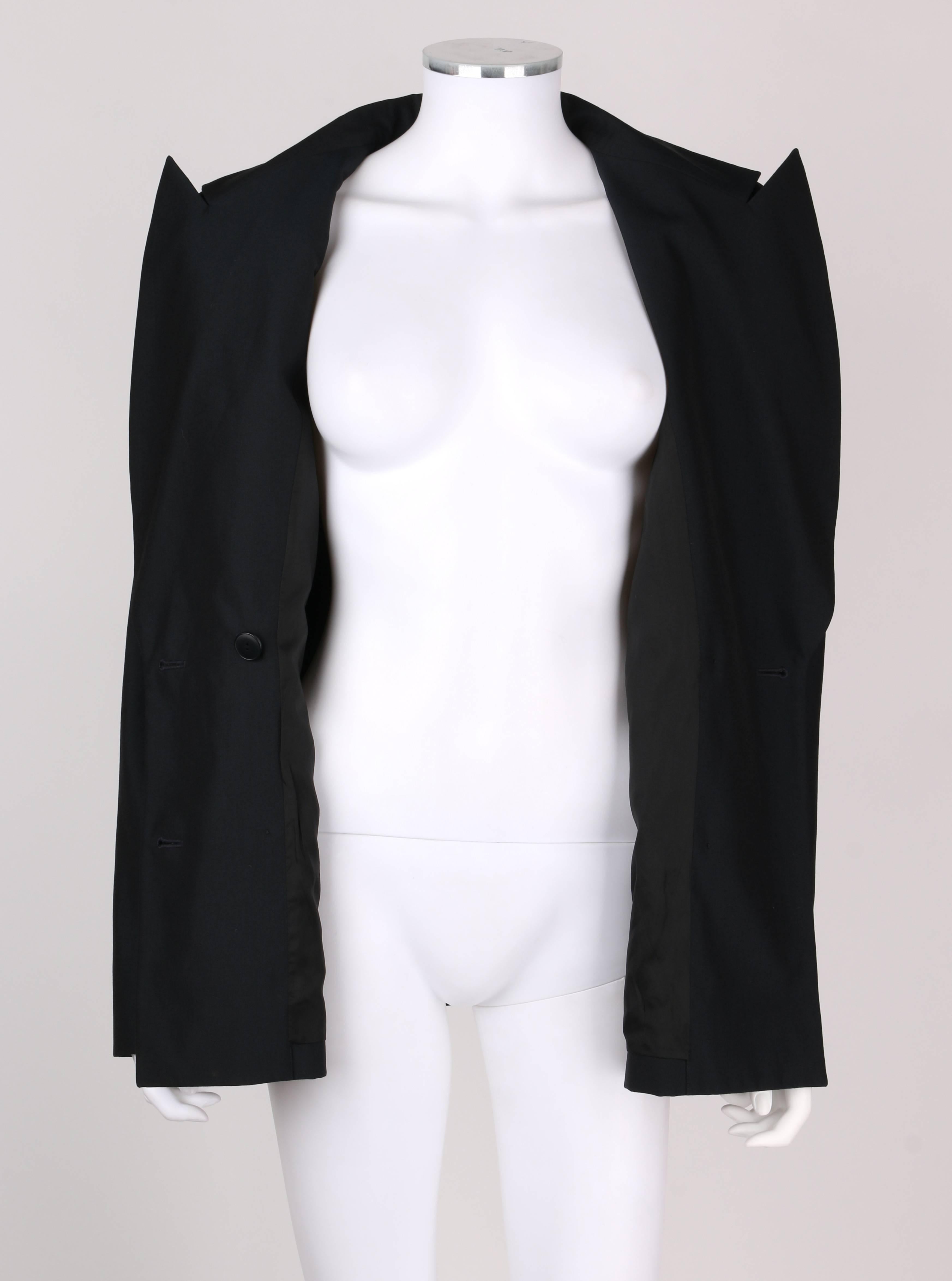 ALEXANDER McQUEEN S/S 1998 GIVENCHY Embroidered Birds Blazer Jacket Size 44 1
