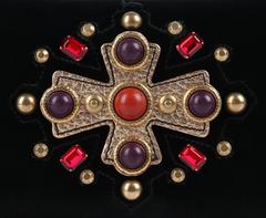 YVES SAINT LAURENT YSL 2005 Collection "Jeweled Sac Venise" Clutch Handbag Purse