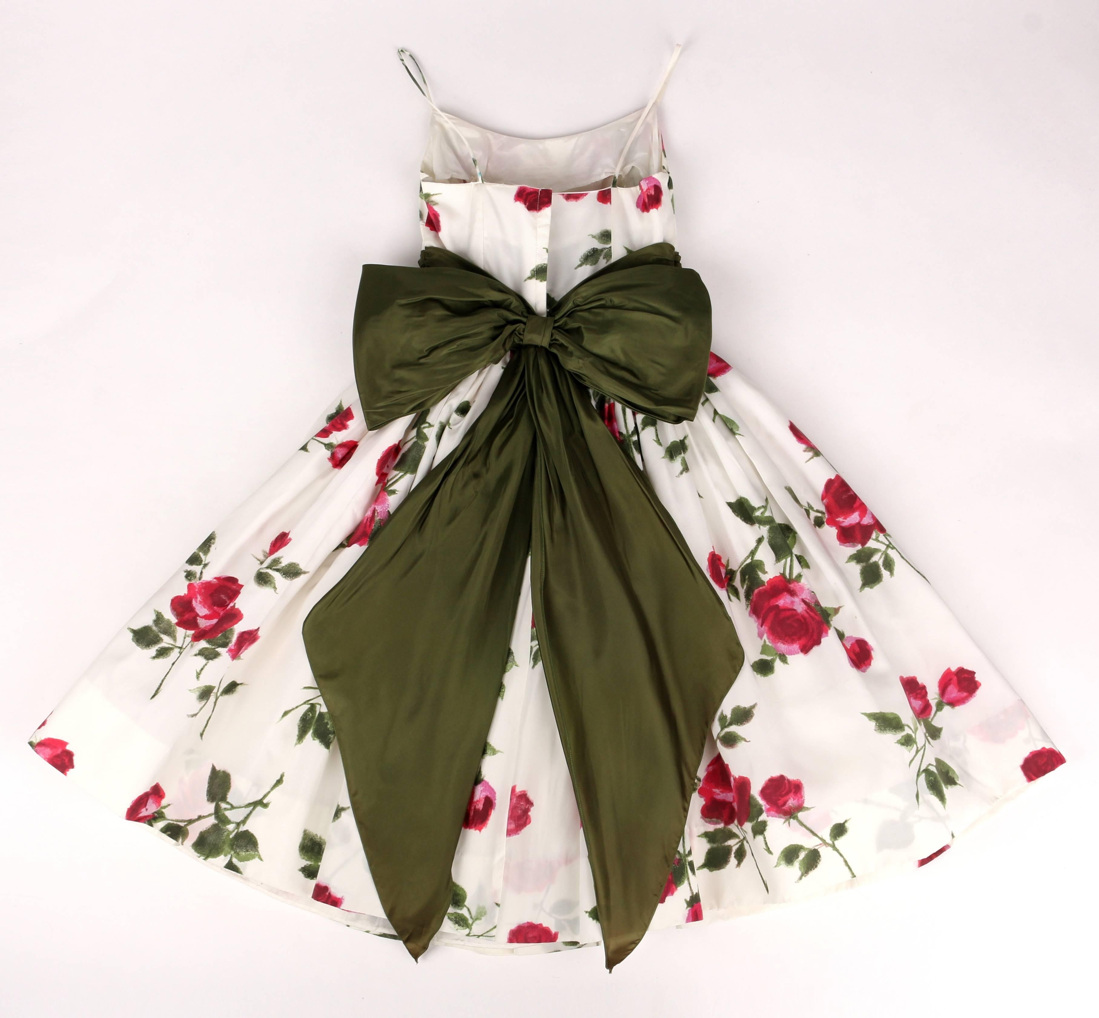 floral tea party dress