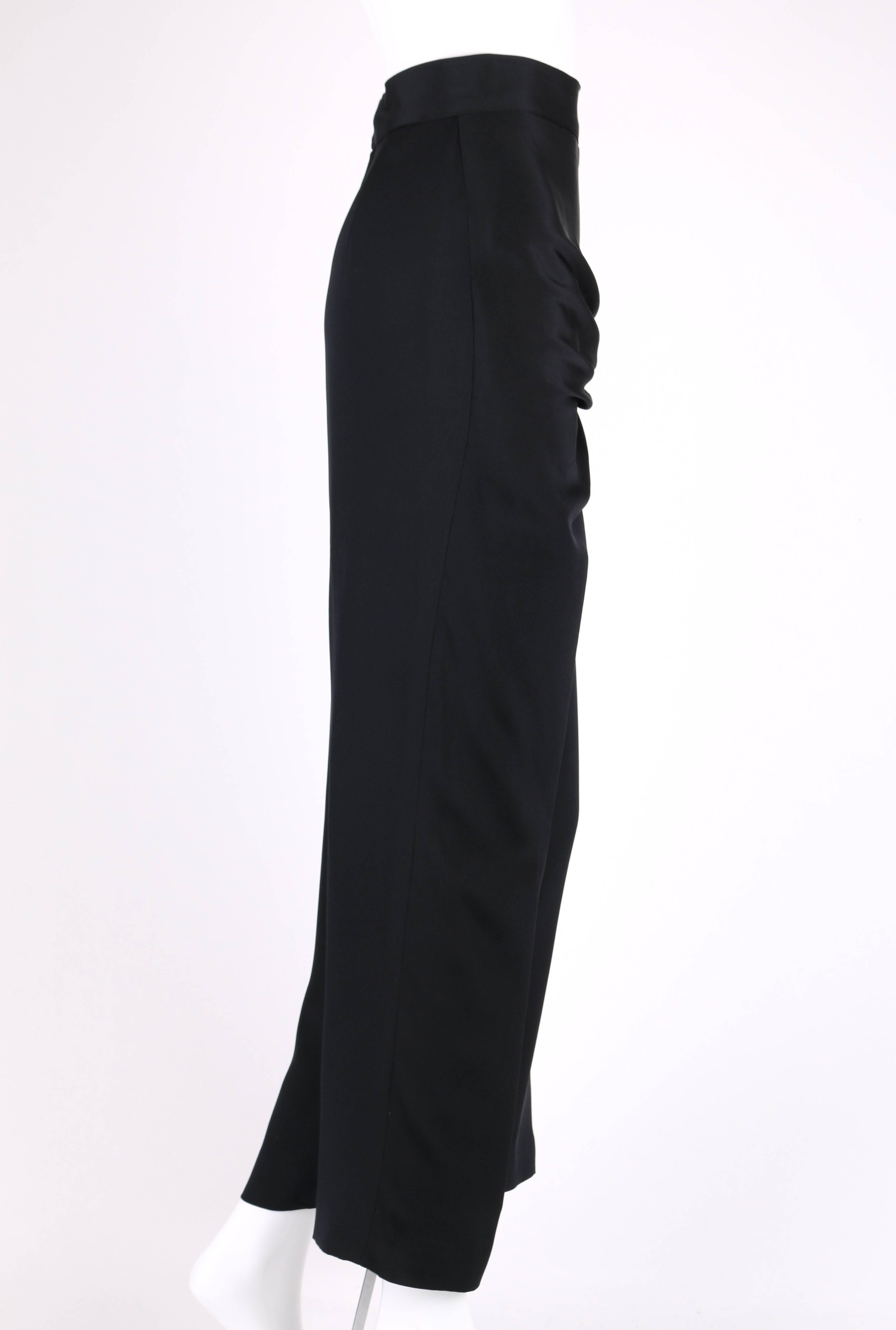 drape front pants