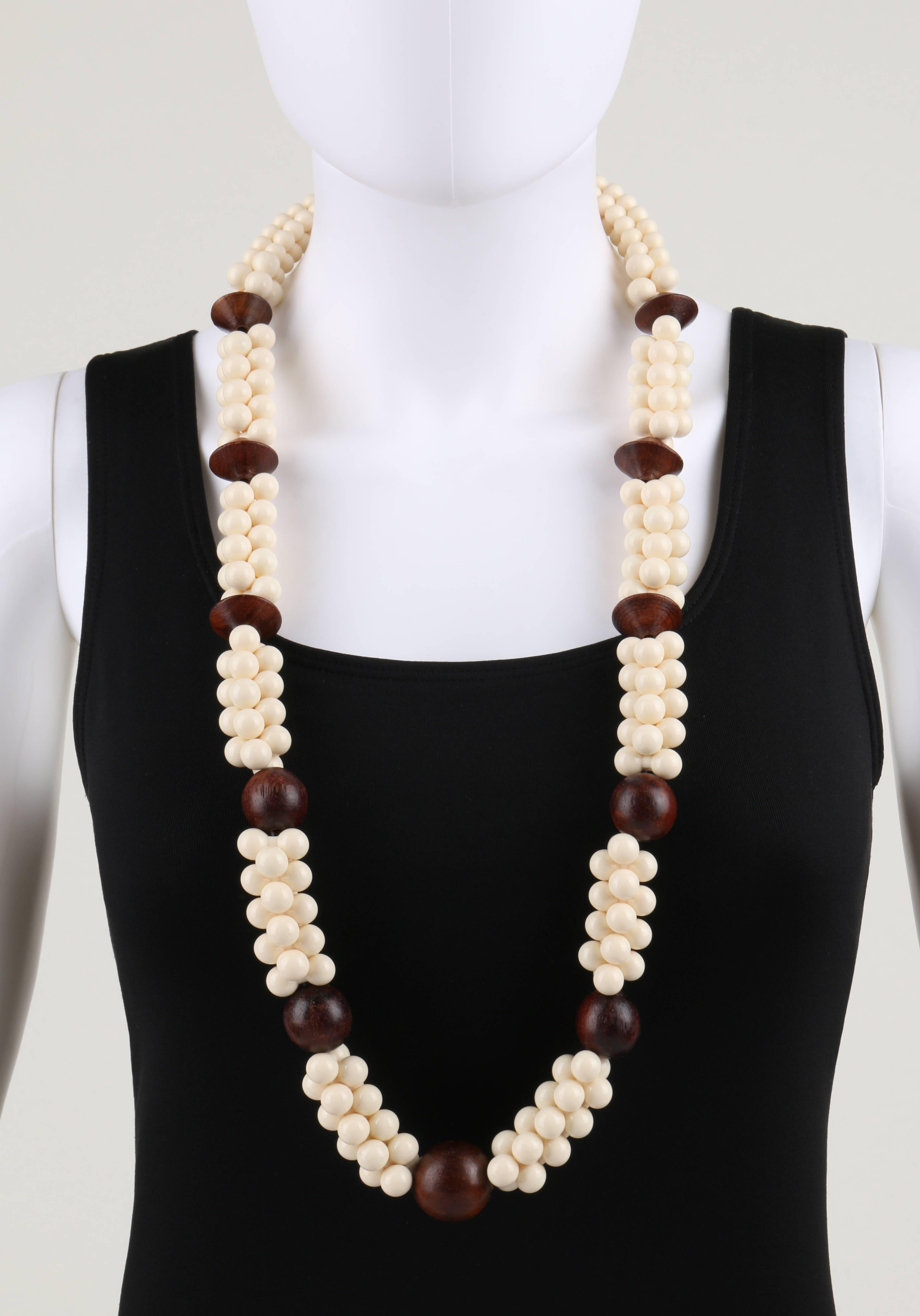 ivory necklace vintage