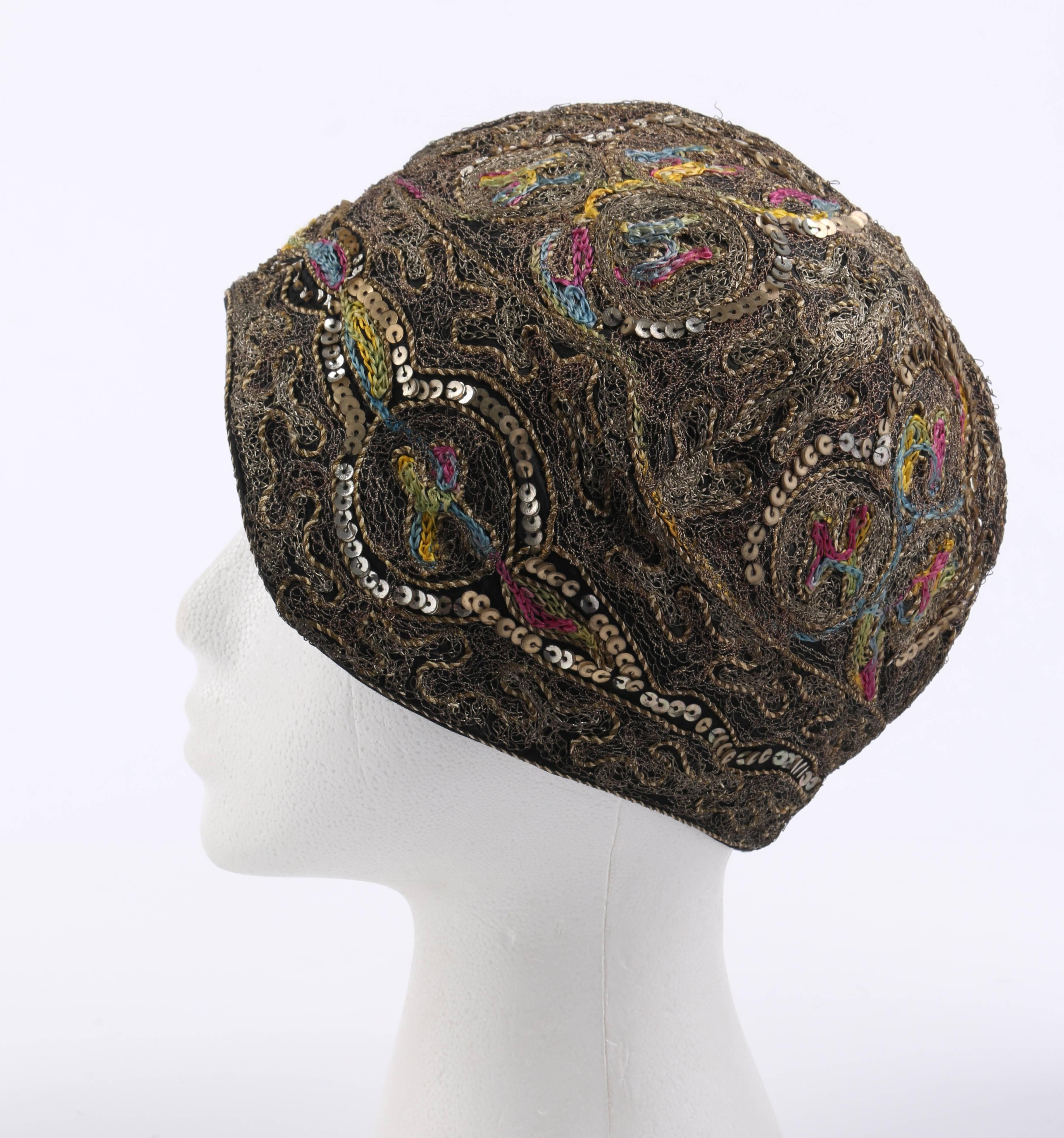 1920s flapper hat