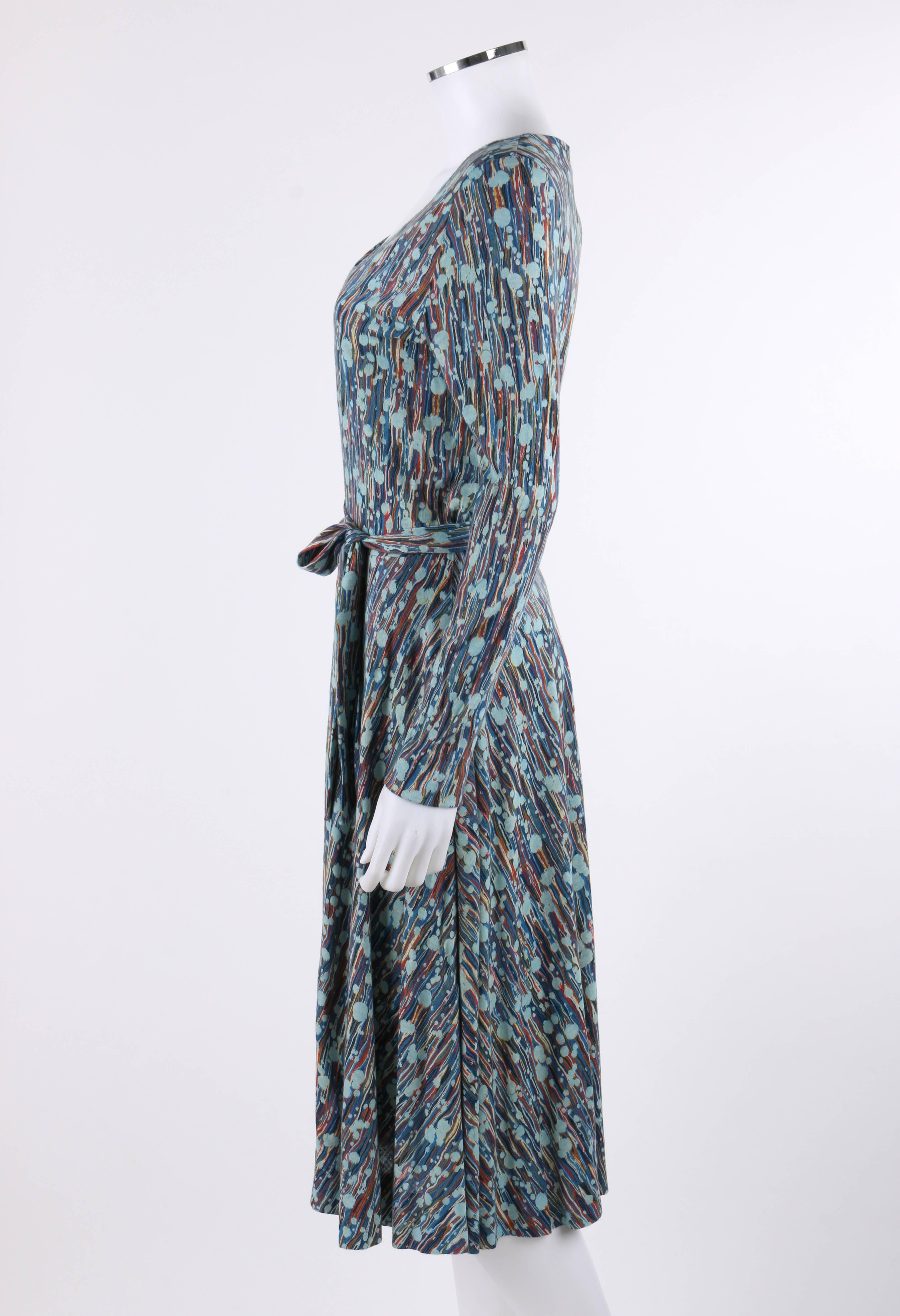 diane von furstenberg 1970s wrap dress