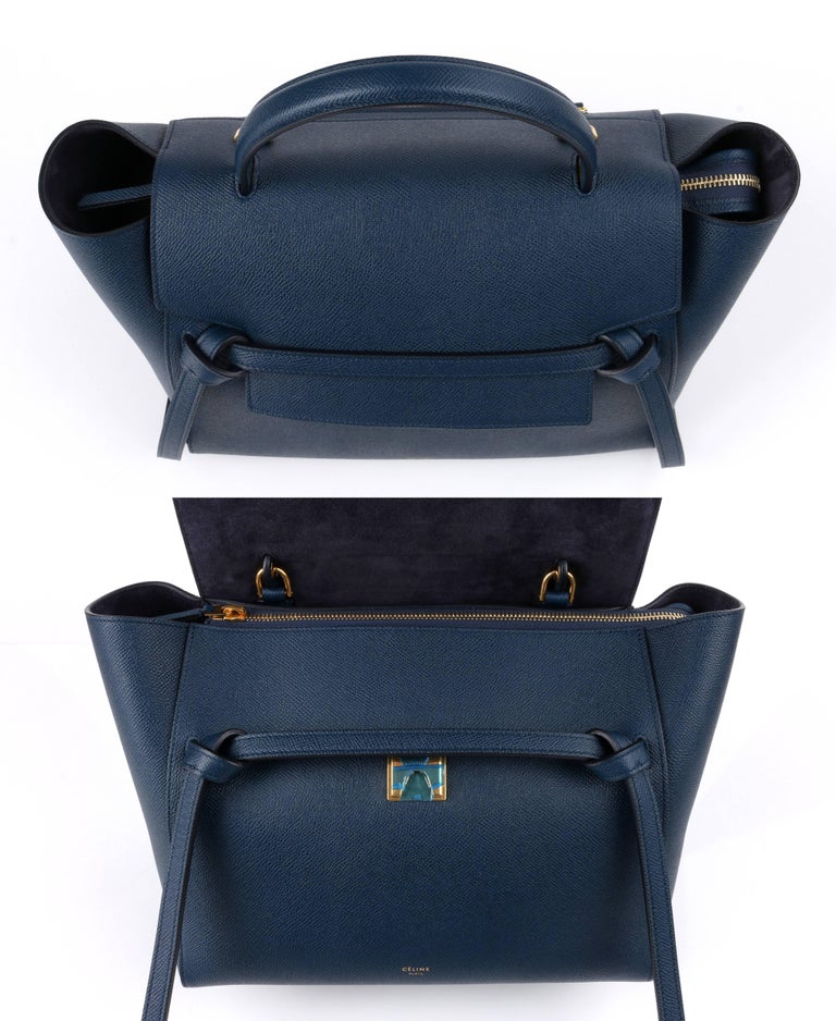 celine blue belt bag