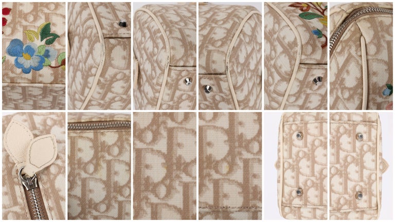 DIOR Diorissimo Floral Embroidered Boston Bag – Sol Vintage
