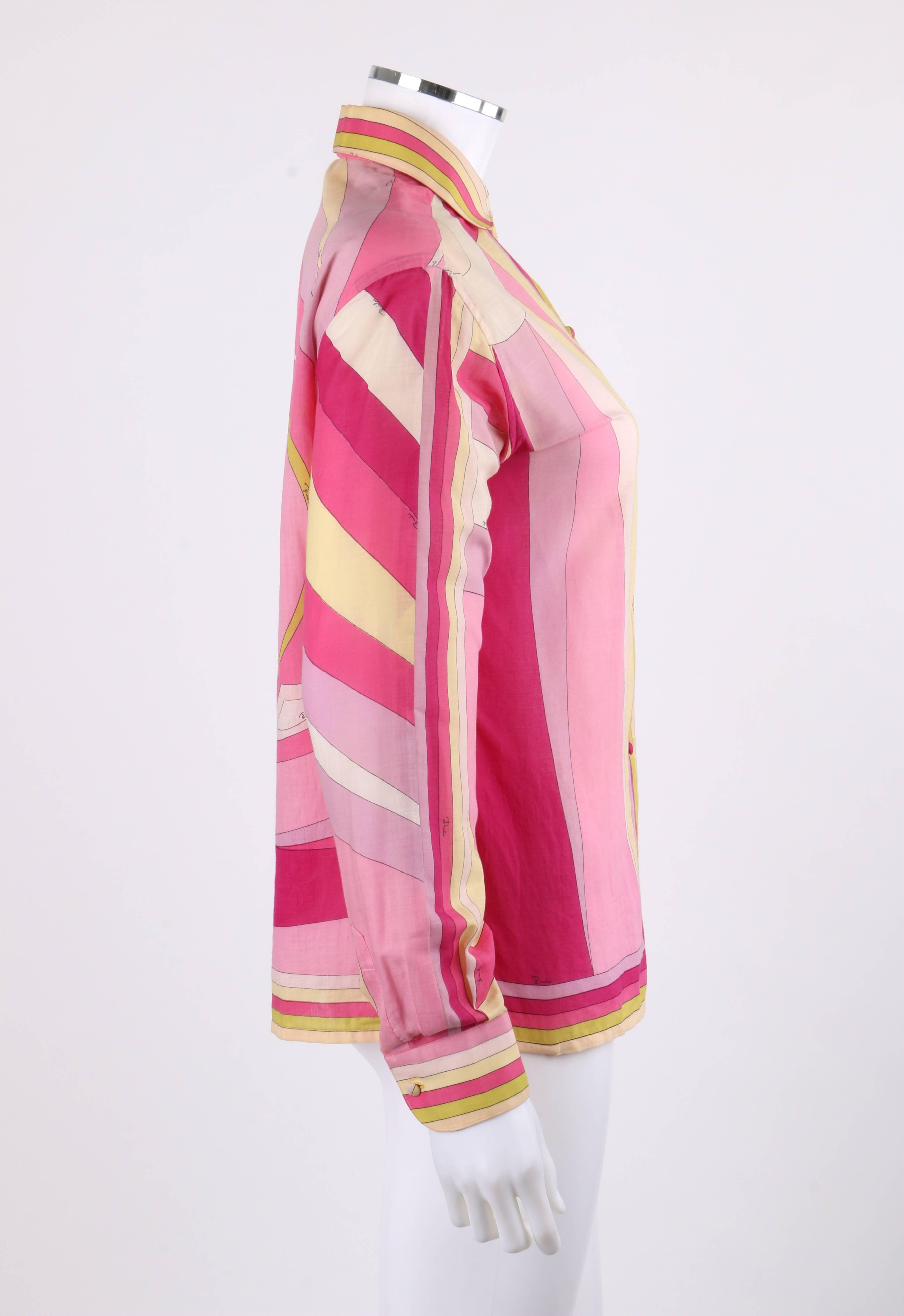 pucci pink shirt